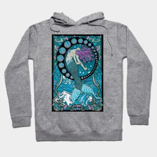 Art Nouveau Mermaid Hoodie